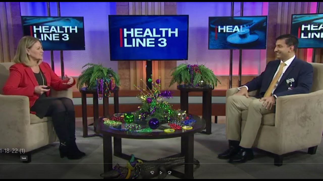 Dr. Vikram "Vik" Chatrath, MD discusses Joint Replacement on KTBS Healthline 3